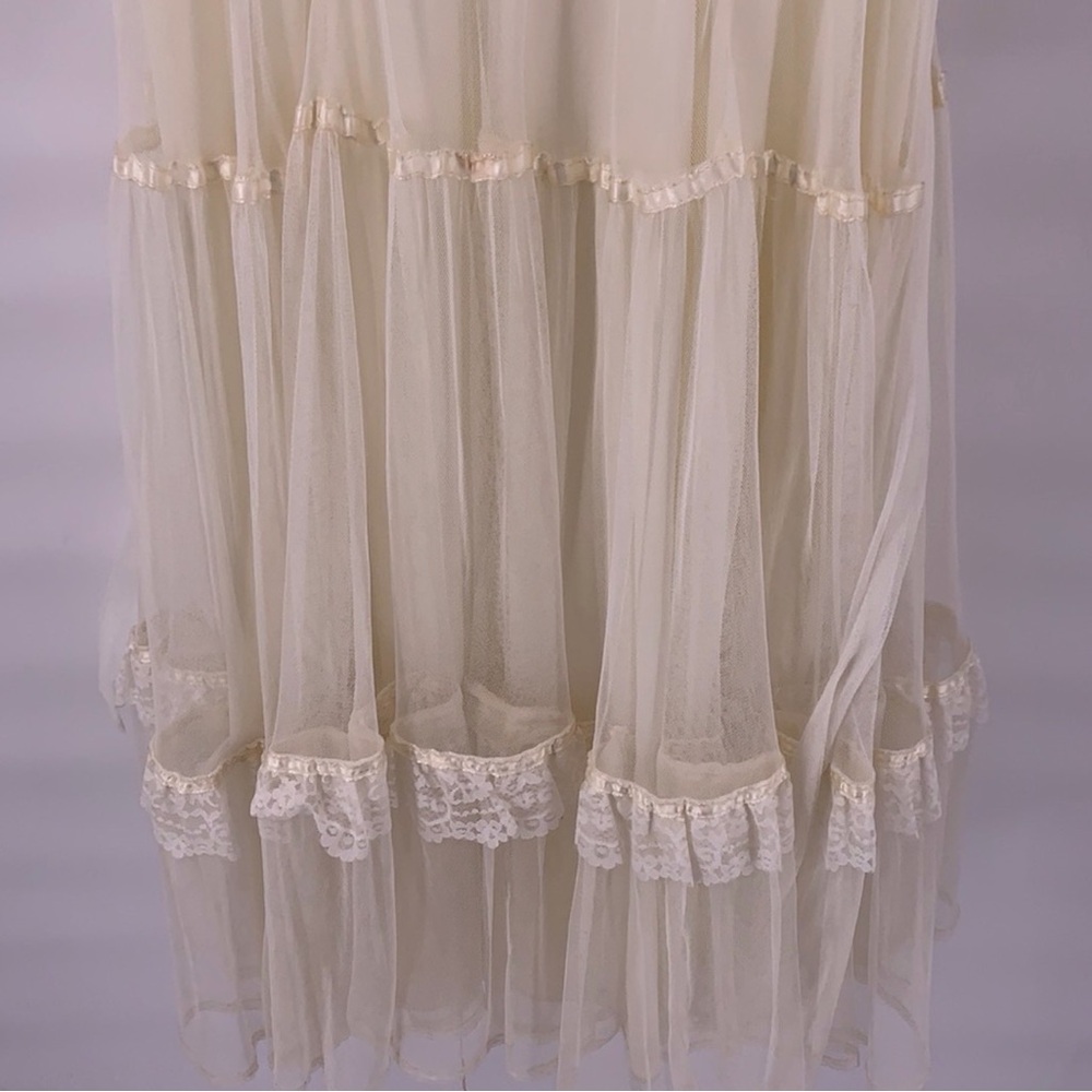 Gunne Sax Cream Lace Dress - Picture 8 of 14